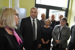 Samorządowcy ze Słaboszowa z wizytą w Bibliotece w Kozłowie - miechowski.pl - fot. K. Capiga