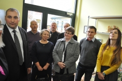 Samorządowcy ze Słaboszowa z wizytą w Bibliotece w Kozłowie - miechowski.pl - fot. K. Capiga