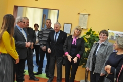 Samorządowcy ze Słaboszowa z wizytą w Bibliotece w Kozłowie - miechowski.pl - fot. K. Capiga