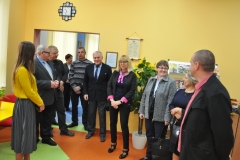 Samorządowcy ze Słaboszowa z wizytą w Bibliotece w Kozłowie - miechowski.pl - fot. K. Capiga
