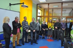 Samorządowcy ze Słaboszowa z wizytą w Bibliotece w Kozłowie - miechowski.pl - fot. K. Capiga