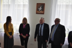 Samorządowcy ze Słaboszowa z wizytą w Bibliotece w Kozłowie - miechowski.pl - fot. K. Capiga