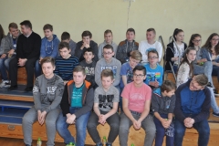 Samorządowcy uczą młodzież samorządności - sesja RG Słaboszów w ZS Dziaduszyce - fot. K. Capiga