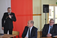 Samorządowcy uczą młodzież samorządności - sesja RG Słaboszów w ZS Dziaduszyce - fot. K. Capiga
