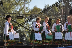 Reprezentacja gminy Słaboszów na Dożynkach Powiatowych Przybysławice 2016 - miechowski.pl