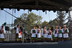 Reprezentacja gminy Słaboszów na Dożynkach Powiatowych Przybysławice 2016 - miechowski.pl