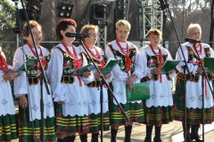 Reprezentacja gminy Słaboszów na Dożynkach Powiatowych Przybysławice 2016 - miechowski.pl