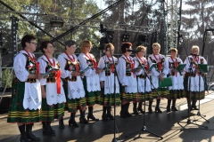 Reprezentacja gminy Słaboszów na Dożynkach Powiatowych Przybysławice 2016 - miechowski.pl