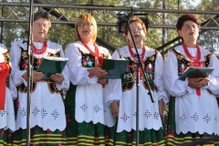 Reprezentacja gminy Słaboszów na Dożynkach Powiatowych Przybysławice 2016 - miechowski.pl