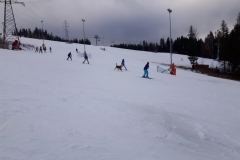 Uczniowie z Dziaduszyc na białej szkole w Sidzinie