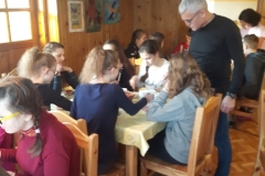 Uczniowie z Dziaduszyc na białej szkole w Sidzinie