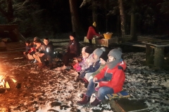 Uczniowie z Dziaduszyc na białej szkole w Sidzinie