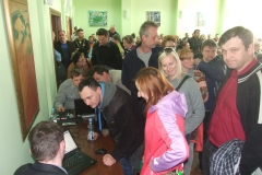 Kolejka do projektantów - lawina pytań - fot. Krzysztof Capiga - miechowski.pl