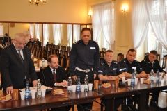 Wyjazdowe posiedzenie Małopolskiej Wojewódzkiej Rady Bezpieczeństwa Ruchu Drogowego w Miechowie - fot. K. Capiga