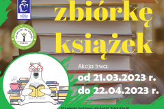 plakat Wielka zbiórka książek