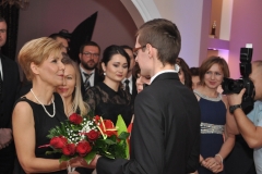 Studniówka Zespołu Szkół Nr 1 w Miechowie - fot. K. Capiga - miechowski.pl