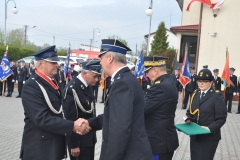 Powiatowy Dzień Strażaka 2017 - medale i odznaczenia - fot. K. Capiga