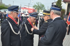 Powiatowy Dzień Strażaka 2017 - medale i odznaczenia - fot. K. Capiga
