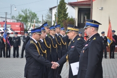 Powiatowy Dzień Strażaka 2017 - awanse na wyższe stopnie - fot. K. Capiga