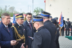 Powiatowy Dzień Strażaka 2017 - statuetki honorowe komendanta KP PSP w Miechowie - fot. K. Capiga