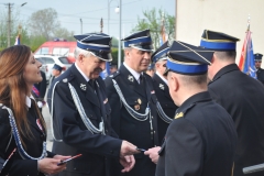 Powiatowy Dzień Strażaka 2017 - statuetki honorowe komendanta KP PSP w Miechowie - fot. K. Capiga