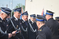 Powiatowy Dzień Strażaka 2017 - statuetki honorowe komendanta KP PSP w Miechowie - fot. K. Capiga
