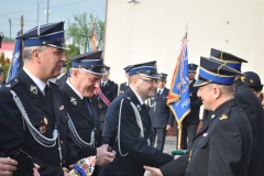 Powiatowy Dzień Strażaka 2017 - statuetki honorowe komendanta KP PSP w Miechowie - fot. K. Capiga