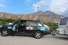 "Poldostrzała" na włoskiej mecie "Złombolu" - miechowski.pl