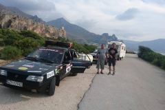 "Poldostrzała" na włoskiej mecie "Złombolu" - miechowski.pl