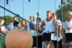 Zagorzanki na Dożynkach Powiatowych i Gołeckim Żniwograniu - miechowski.pl