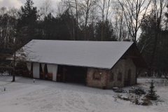 Zajazd Złota Rybka - Czekaj koło Sędziszowa (świętokrzyskie) - w zimowej scenerii
