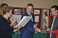 Zdobywca I miejsca kat. gimnazja - Sebastian Rakoczy (Gim. Smroków) - miechowski.pl - fot. K. Capiga
