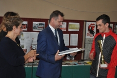 Zdobywca I miejsca - Sebastian Rakoczy (Gim. Smroków) - miechowski.pl - fot. K. Capiga