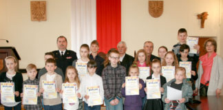 Konkurs plastyczny o bezpieczeństwie Laureaci konkursu