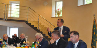 Nowe / stare gminne władze PSL Ekspresyjne wystąpienie wicemarszałka Wojciecha Kozaka