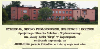 50 lat placówki w Zagorzycach 50-lecie SOSW Zagorzyce