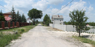 Modernizacja Rolniczej Ulica Rolnicza przed modernizacją