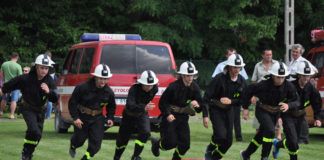 Jednostka z Moczydła najlepsza w zawodach Zwycięska drużyna OSP Moczydło - fot. K. Capiga