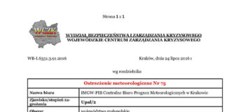 Ostrzeżenie o upałach Ostrzeżenie o upałach - miechowski.pl