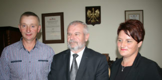 Przeddożynkowe spotkanie starostów Starostowie Dożynek Powiatowych ze starostą Marianem Gamratem