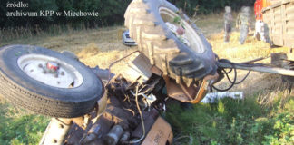 Miechowska Policja apeluje do rolników o ostrożność w pracach polowych z archiwum KPP Miechów