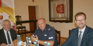 O bezpieczeństwie z nowym komendantem