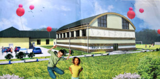 W Kozłowie powstanie hala sportowa Wizualizacja hali sportowej przy szkole - miechowski.pl