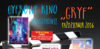 Październikowe propozycje CKiS Październikowy repertuar Cyfrowego Kina "Gryf"