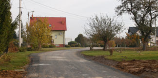 Droga gminna Poradów – Bukowska Wola po modernizacji