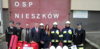 Sprzęt strażacki dla OSP Nieszków – „Bezpieczna Małopolska 2016”