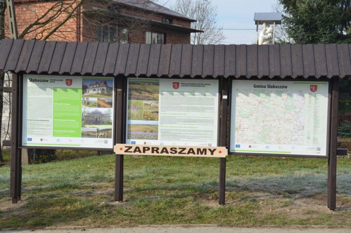 Tablice w gminie Słaboszów