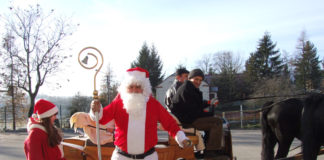 Nie na saniach, lecz bryczką, ale dotarł…