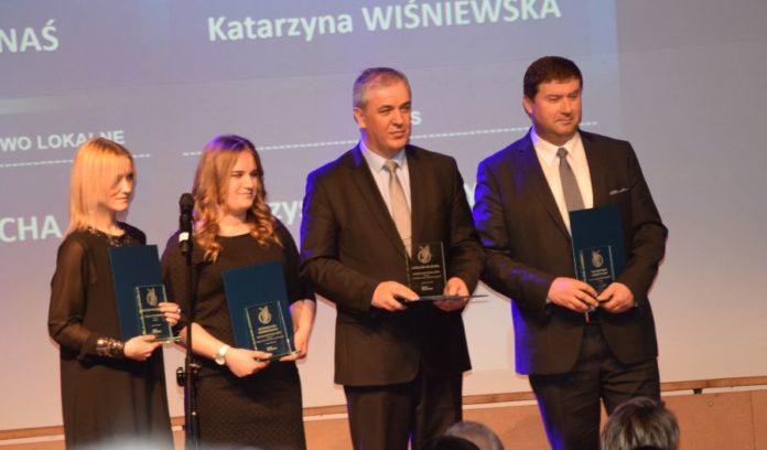Od lewej: Katarzyna Kornaś, Katarzyna Wiśniewska, Lesław Blacha, Krzysztof Muszyński