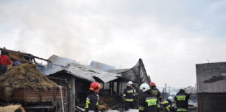 Pożar w Wolicy – spłonęło gospodarstwo Pożar w małopolskiej Wolicy - miechowski.pl